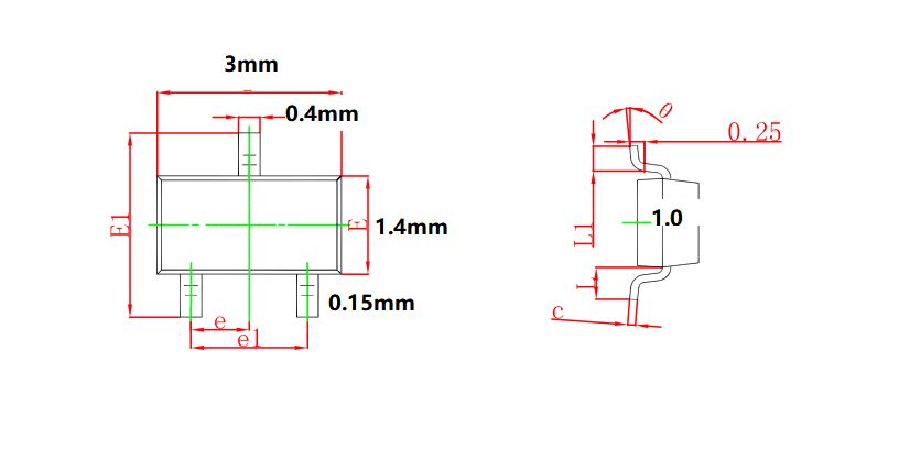充电器|高压开关电源3D PCB绘制教程:SOLIDWORKS绘制SOT23教程