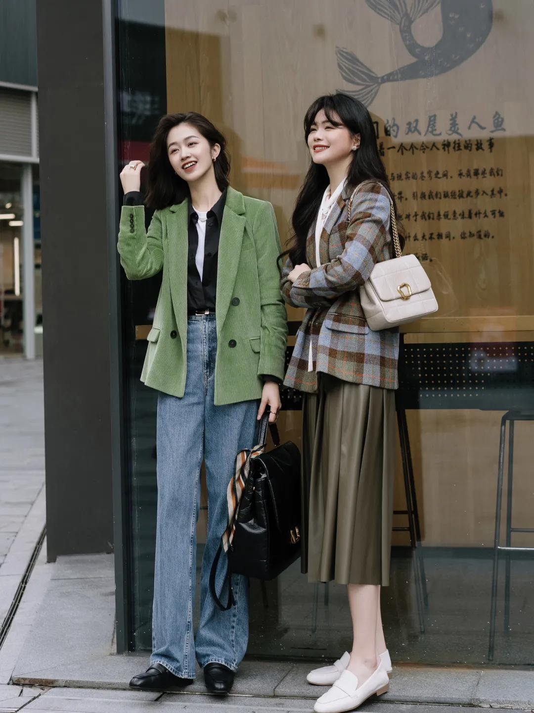 西装|回归职场怎么穿显高级?休闲西服和小香风今年很火,潮人都很爱穿