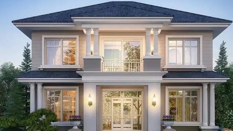 在这个炎热的夏天，建一栋浪漫的法式别墅可好