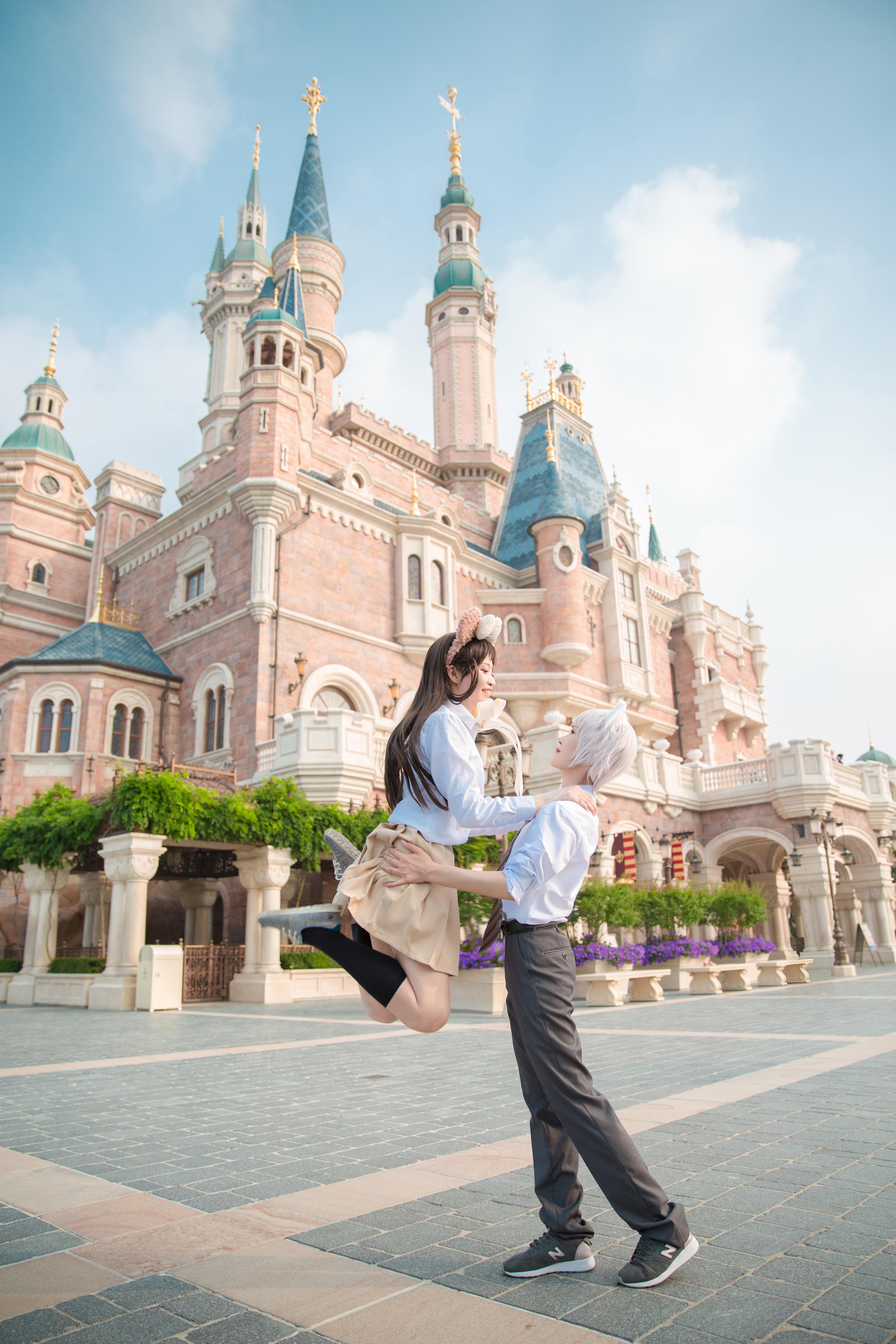 元气少女缘结神|《元气少女缘结神》巴卫×桃园奈奈生cosplay