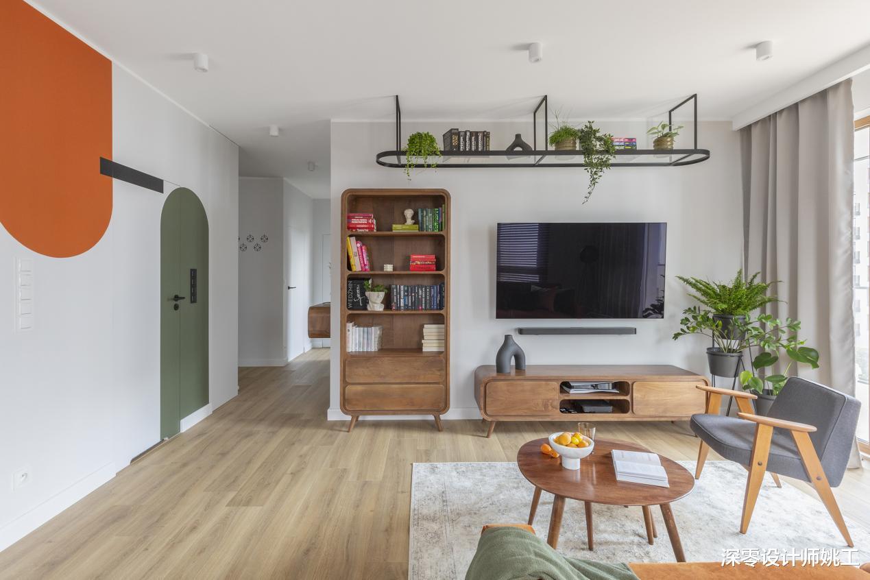 小夫妻住在103㎡新家,绿色贯穿全屋,绿植做点缀,满屋子文艺清新