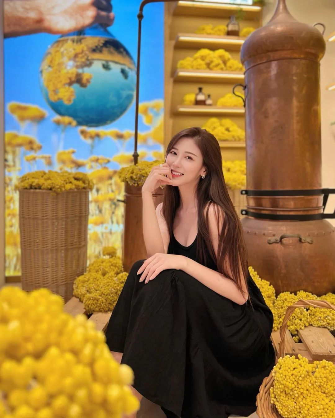 林志玲|台湾网红杜衫衫,神似林志玲的甜美系女神