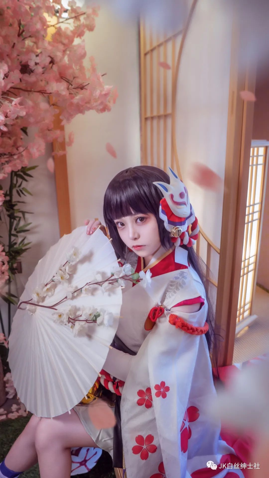 阴阳师|cos：阴阳师雪女月见之樱，无悲无喜。