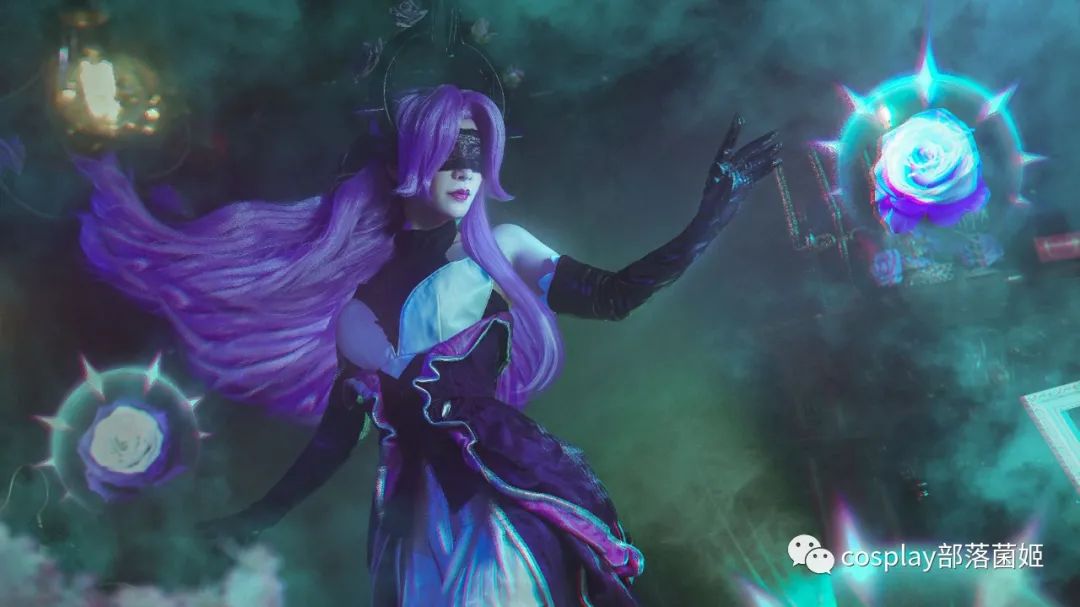 玫瑰|cos：英雄联盟幽梦玫瑰 辛德拉cos正片@王者枫