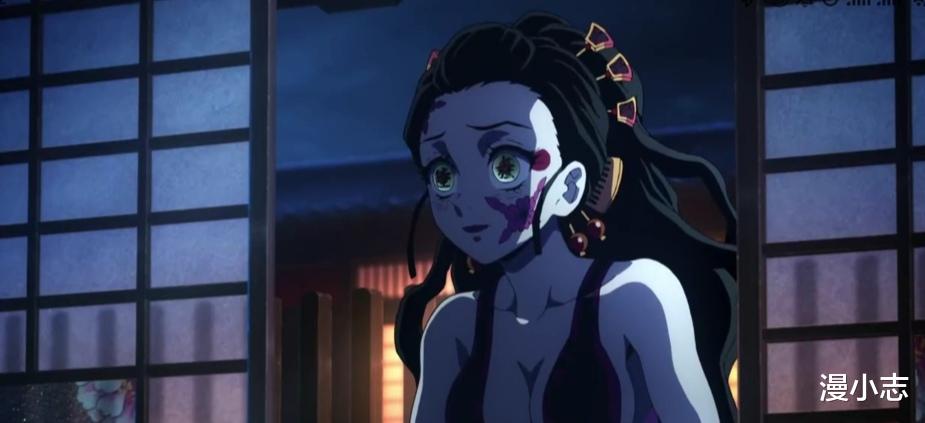 鬼灭之刃|《鬼灭之刃》游郭篇闹出笑话，女角色加布料后，堕姬变健身教练