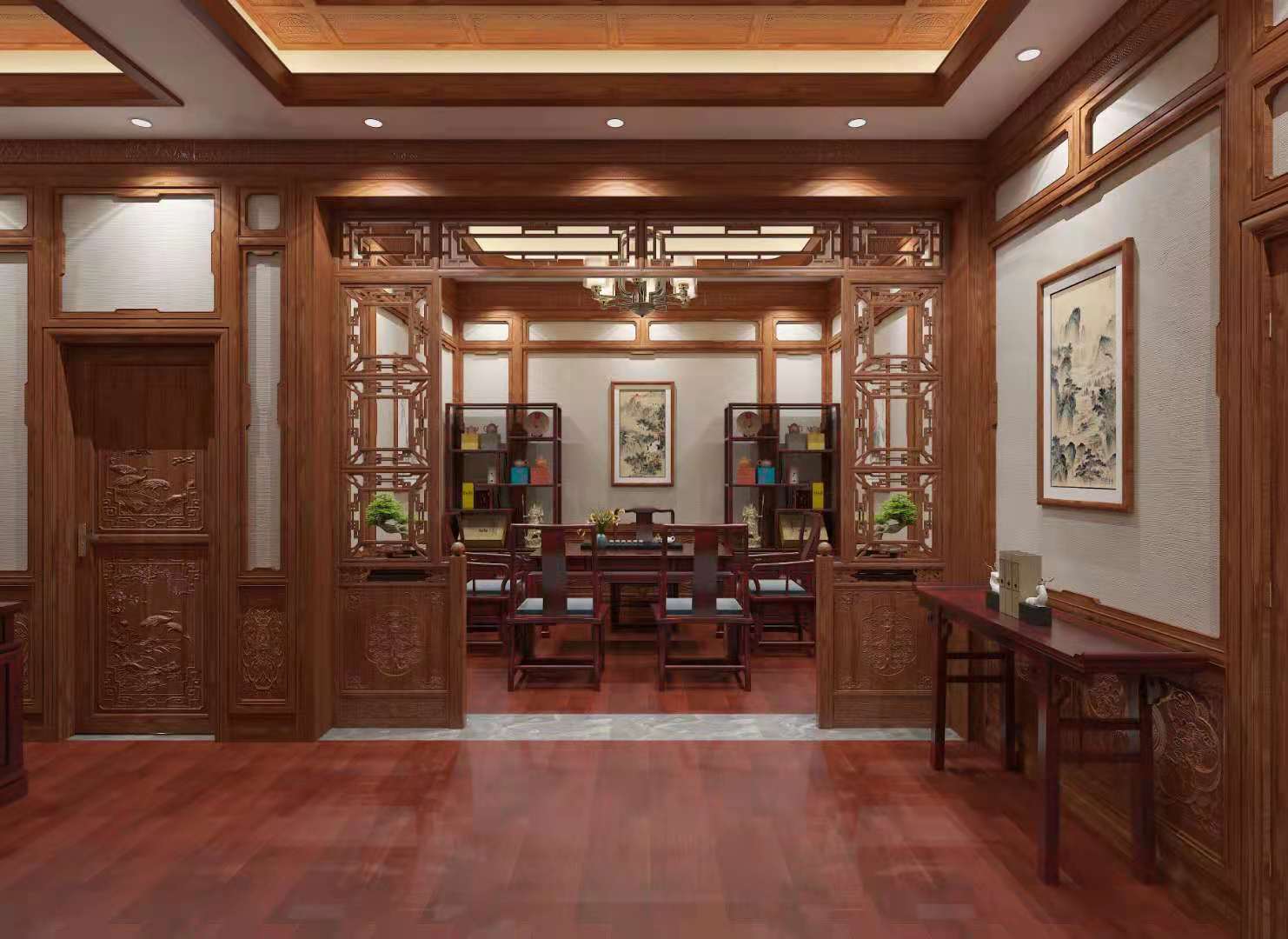 中式红木装修,展现着独属于它的光芒