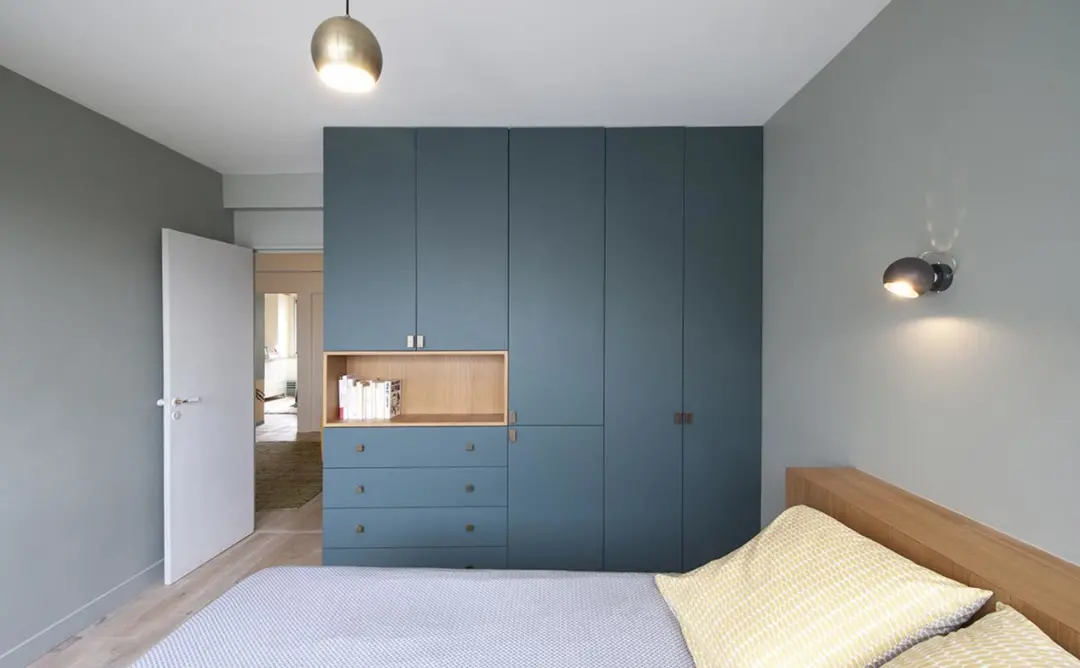 跃层抢手有原因,朋友的这套109㎡房,家里的每1㎡都利用到位