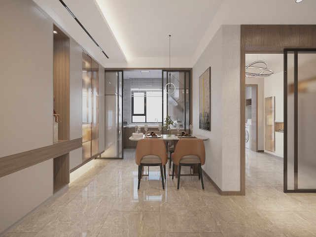 148㎡现代风,舒适与品质共存,尊重生活本身