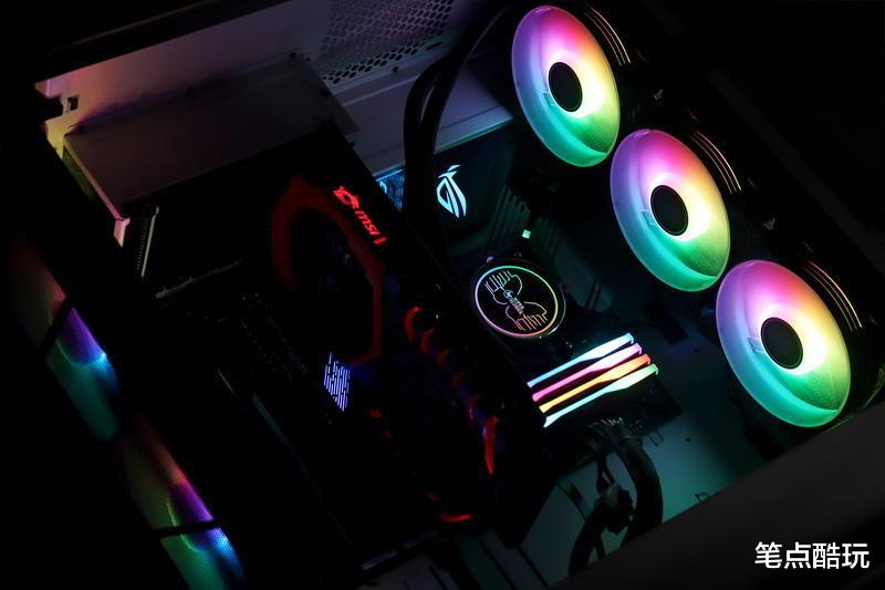 内存条|4条插满!纯国产RGB灯条装机:光威弈Pro游戏内存条装机实测