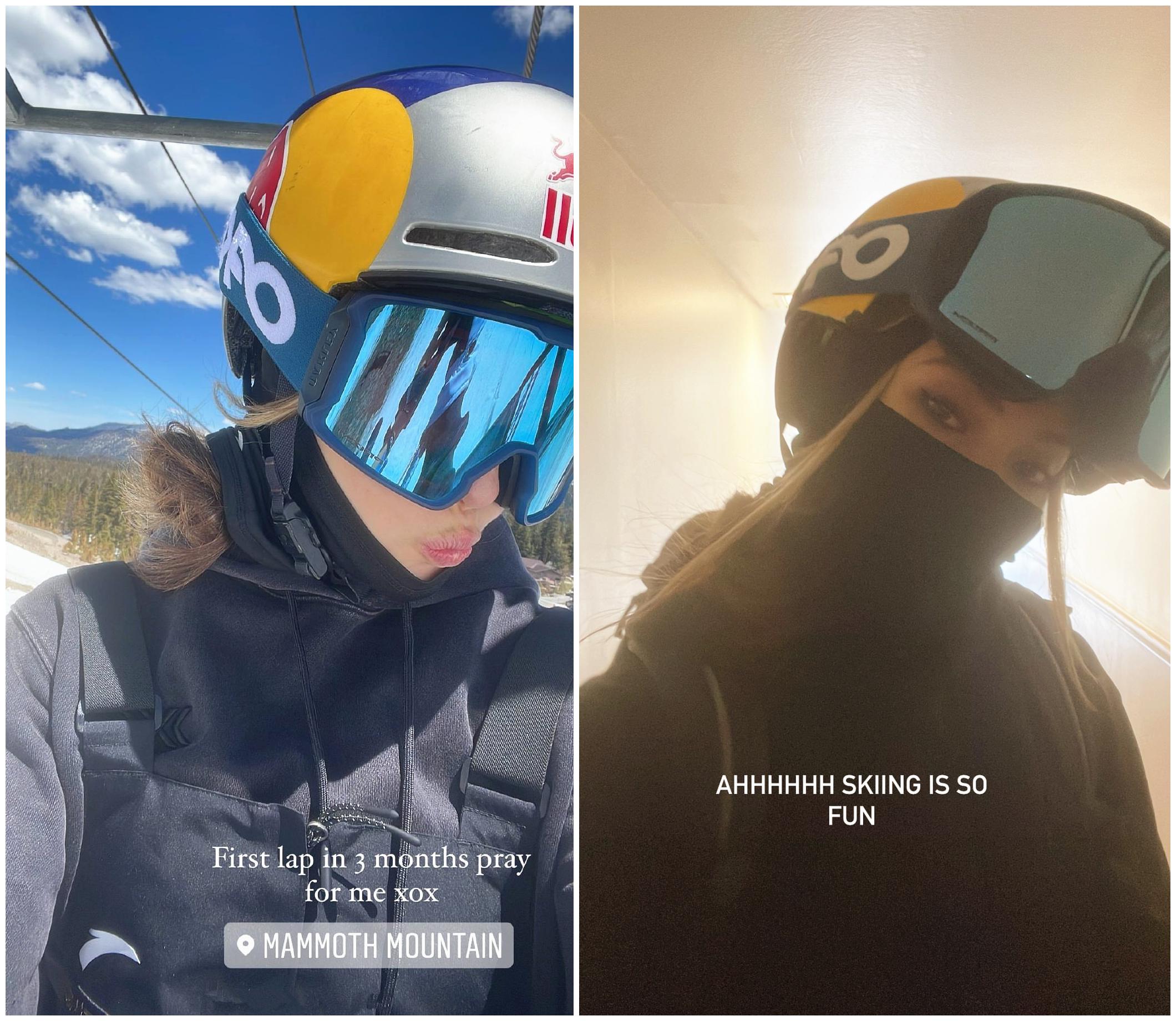 谷爱凌|谷爱凌带全家度假！自驾游+猛犸山滑雪，姥姥精神矍铄看不出86岁