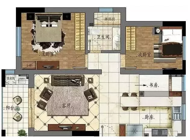 后悔没听闺蜜意见,同样87㎡,她家比我家大一倍,这样布局太赞了