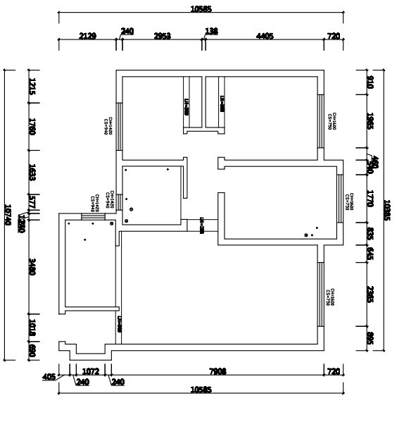 115平现代简约风,灰色影视墙是格栅和木饰面的结合