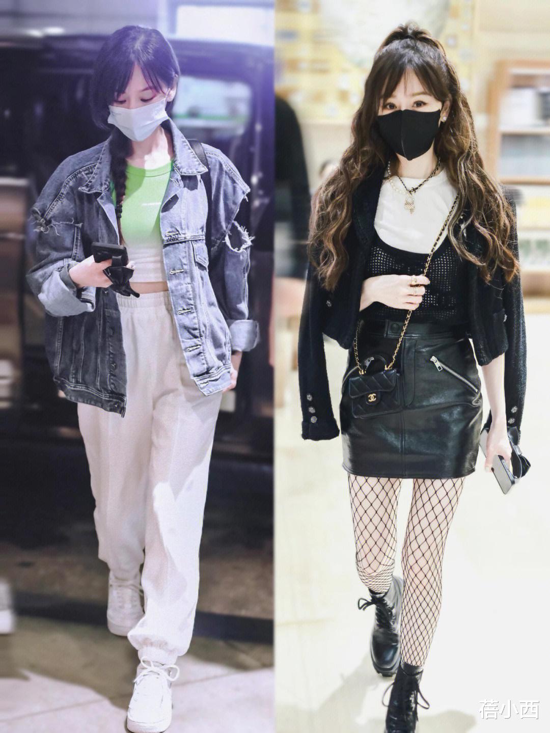 “王心凌”私服穿搭也不含糊，减龄时髦显气质，根本看不出奔四了