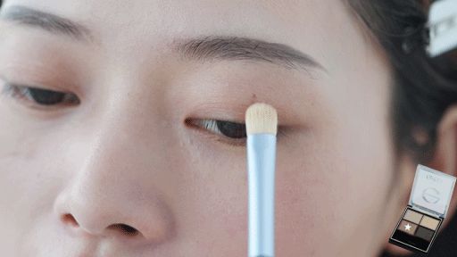 眼影 0基础，3步速成的万能眼影公式，轻松放大双眼