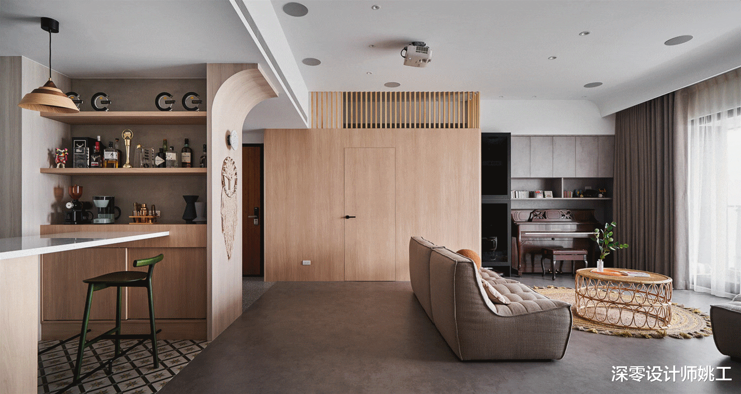 这才是原木风的正确打开方式!168㎡全屋温润如玉,怎么看都看不腻