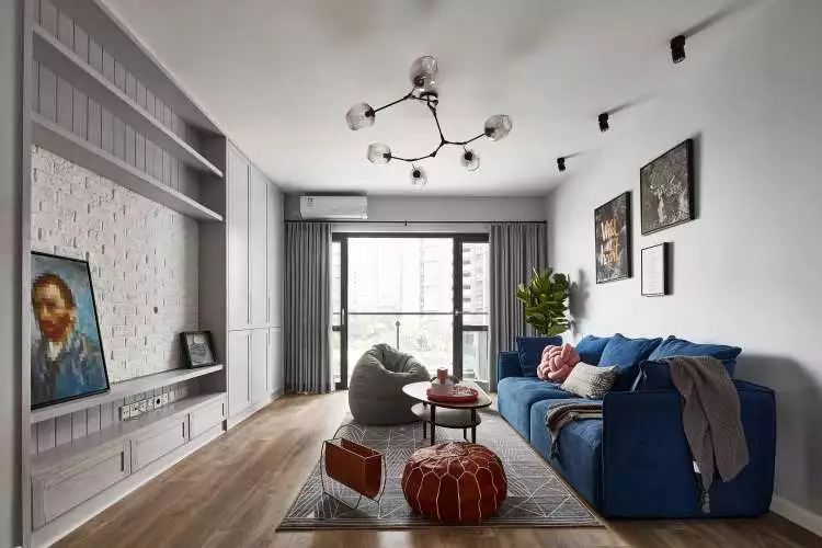 125平北欧三房,年轻大方的设计,真是越看越喜欢!