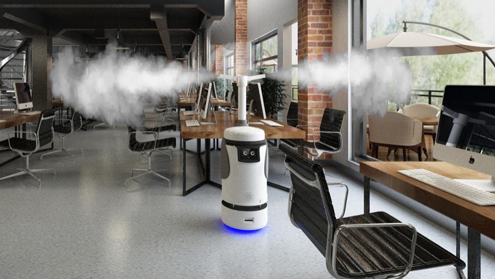 机器人|智慧防疫卫士 高端雾化消毒机器人