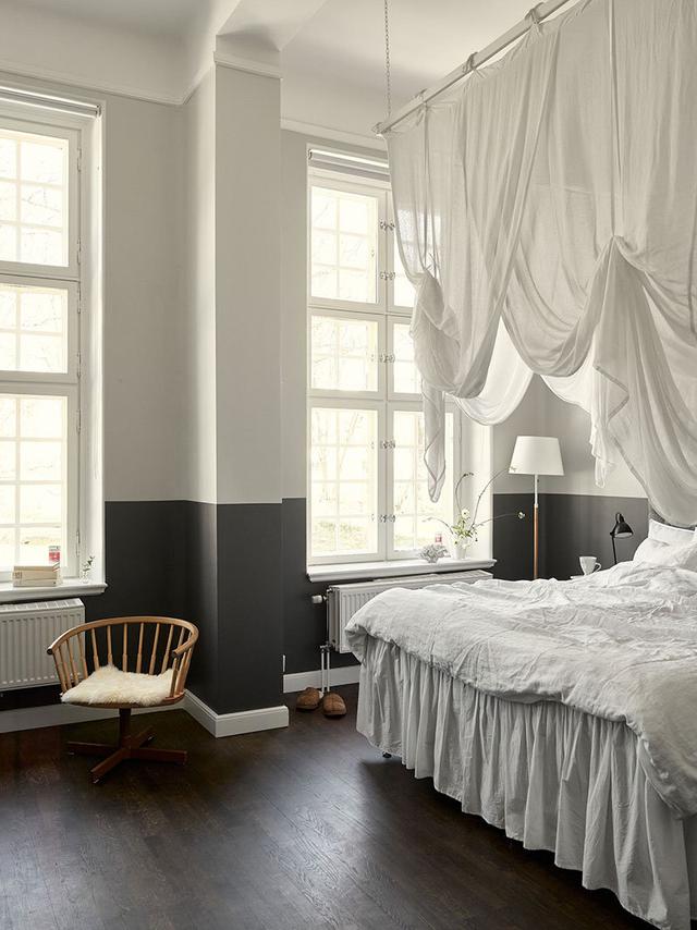 一个轻松而宁静的家,从黑白灰延伸到开阔视野,一物一景充满惊喜