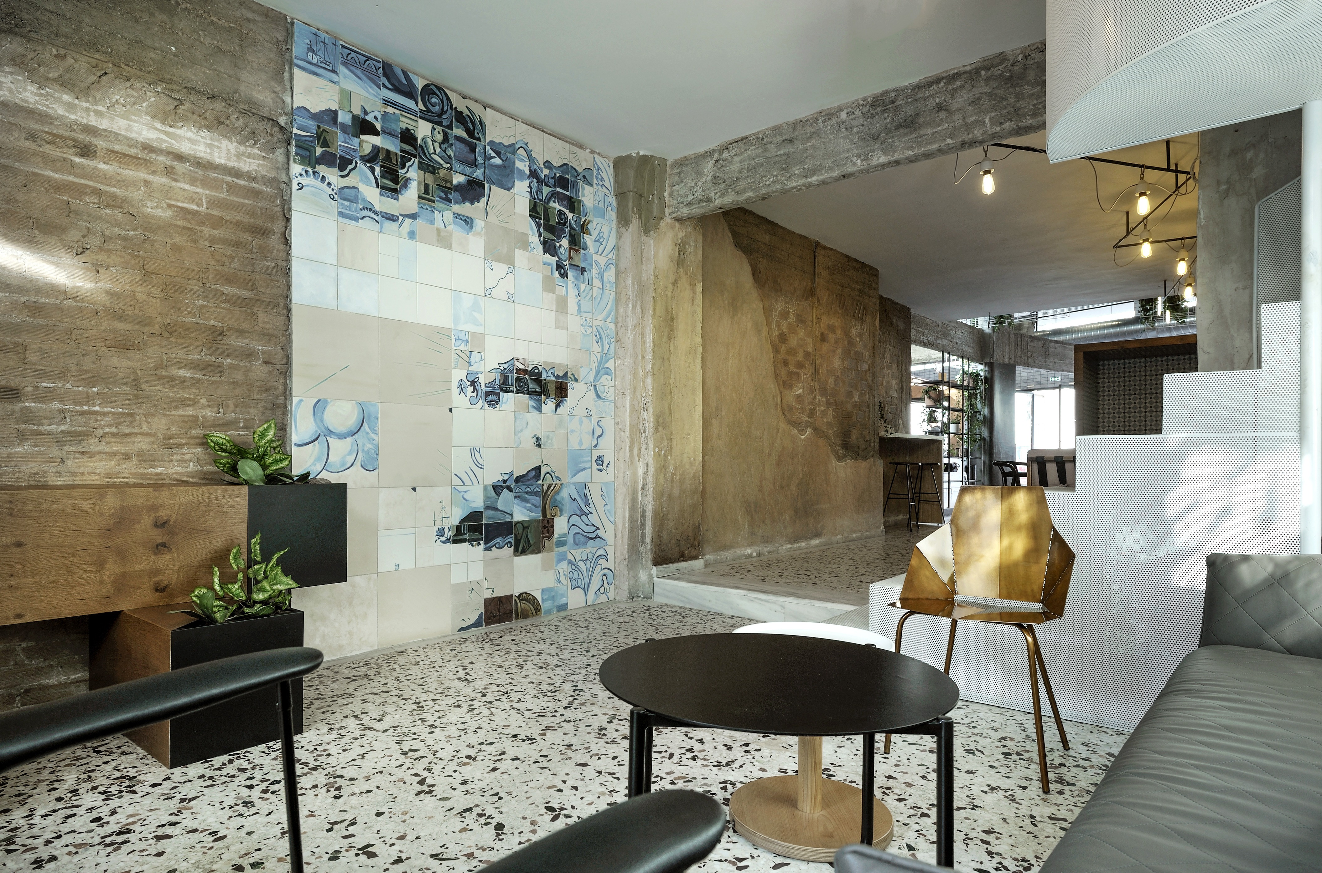 餐厅设计丨轻工业风的咖啡厅