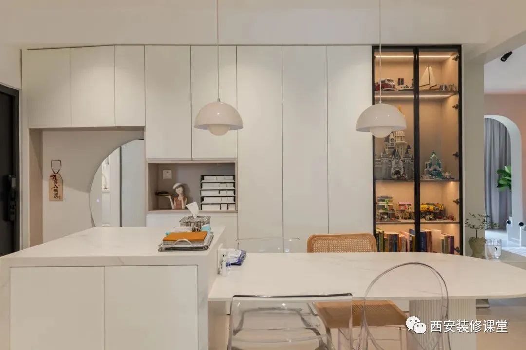 90㎡三室变两室,客卧互换成就清新家