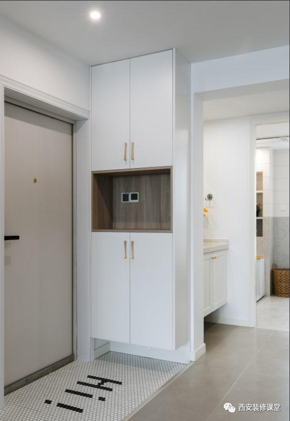 110㎡二手房改造,两室现代混搭