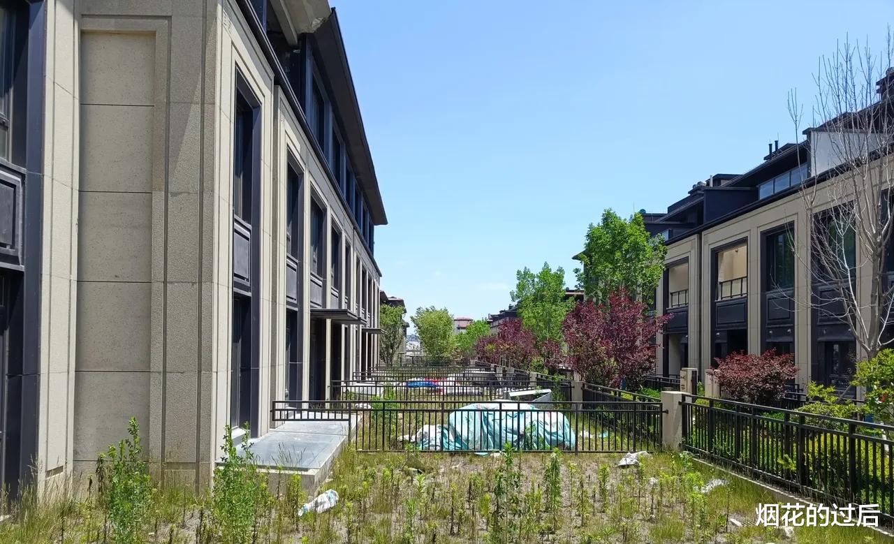 鹿城|青岛金地金泽九里风华交房一年多了,800万元一套的别墅全部空着