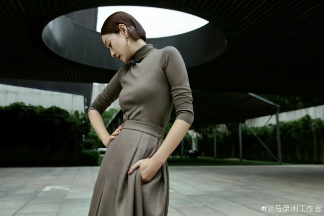 短发 马伊琍终于换发型,美得不一样了!