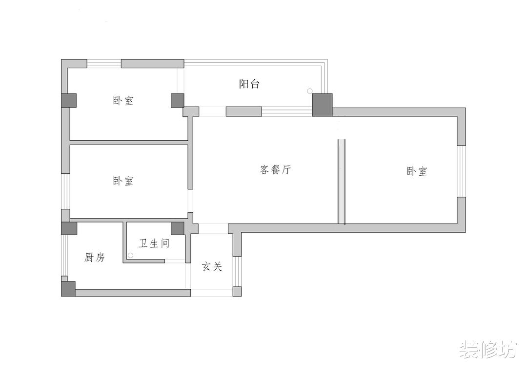老房子大变身,60平也拥有翻倍收纳区,还有家庭小影院
