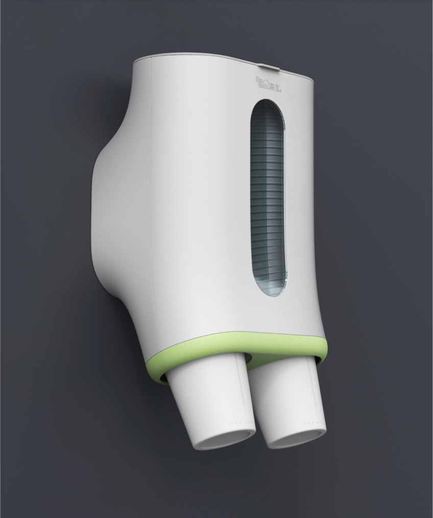 颠覆想象重新定义纸杯架