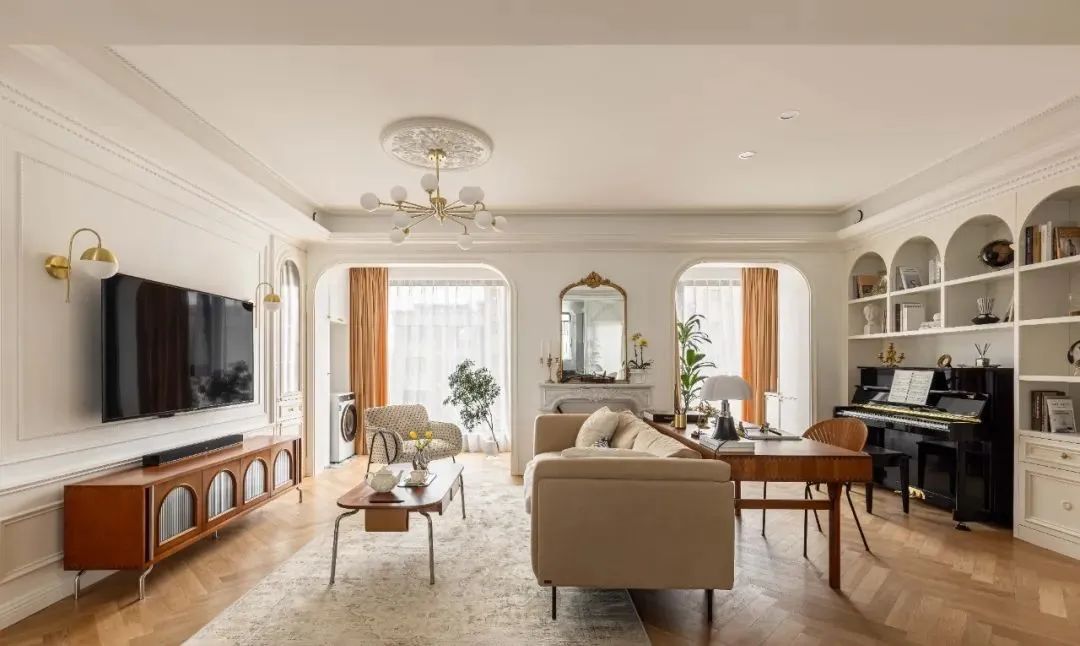 143㎡轻奢法式风,时尚摩登,优雅有质感,看完好想住进去!