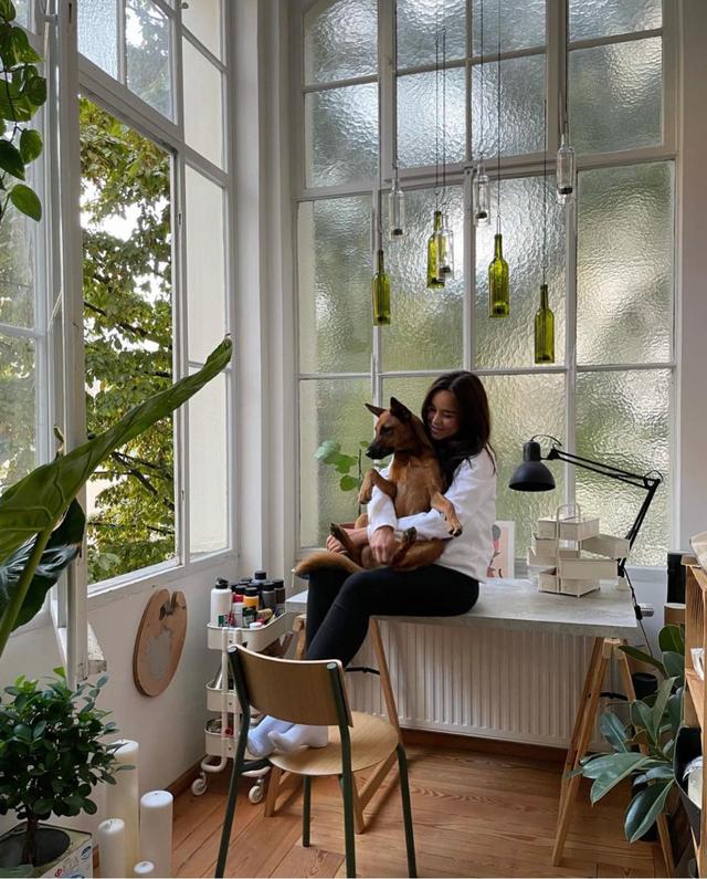 26岁柏林女主家,仅阳台就圈粉无数,一个人的岁月静好,羡煞旁人