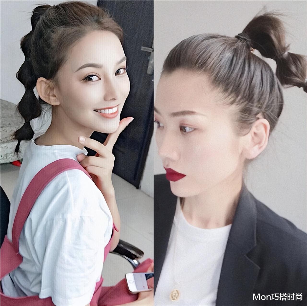 刘海 女生无论脸大不大，扎马尾最好谨记“3不要”！看着显胖又不上镜