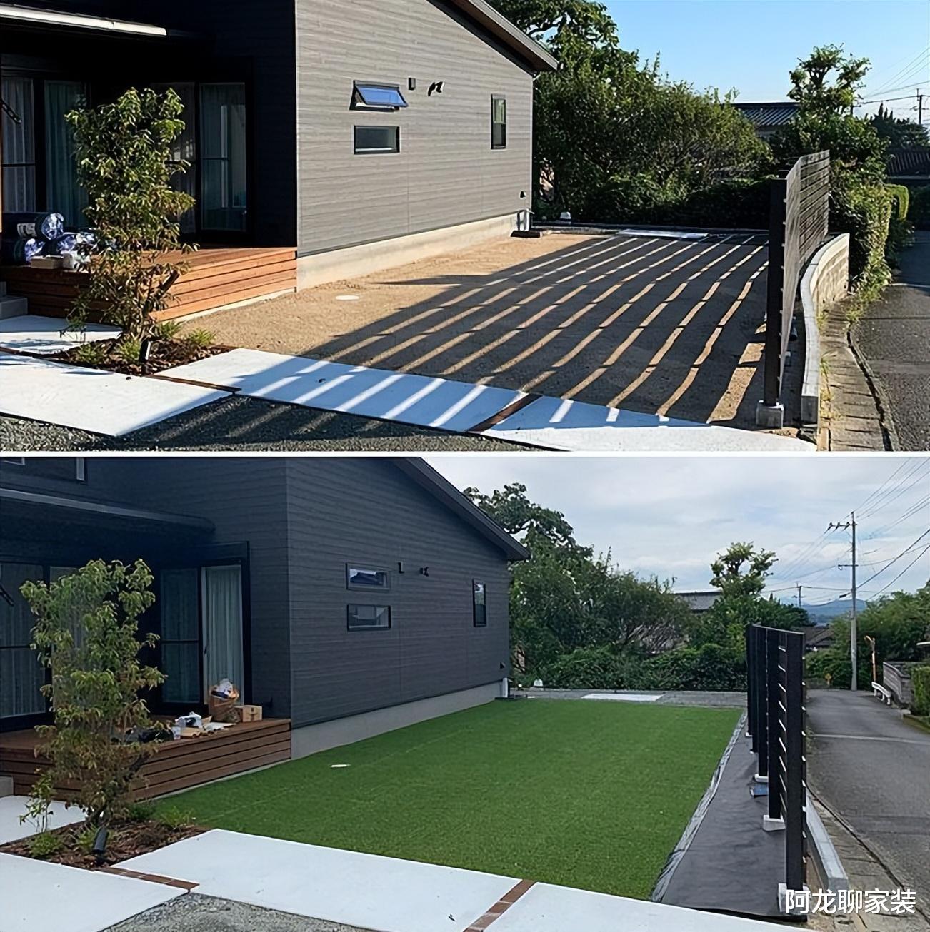 铺院子别单纯用一种了,新做法会更加的好看,利用率实现翻番