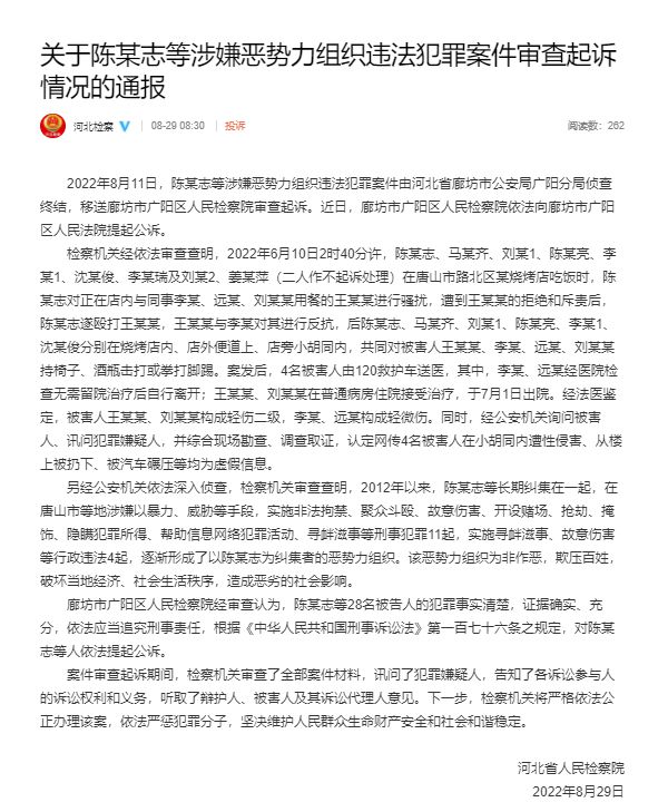 唐山打人案:2名住院女子住院20天,7.1已出院,为何8.29才公布?