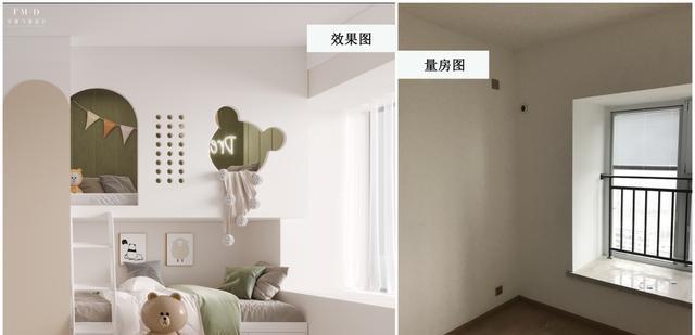 89小三房改大两居,留一间儿童房搞定3功能,可睡下2娃还能读书