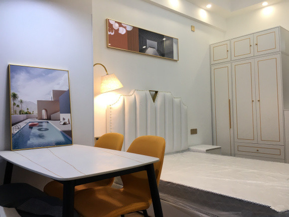 38平小公寓基本装修结束，房高3米15，打算出租给女生或者情侣