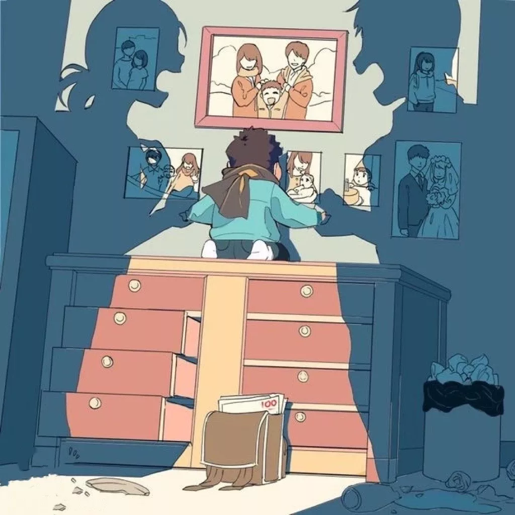 假面骑士空我|凌晨1点,看了女儿朋友圈发布的9张惊悚漫画,我再也睡不着了