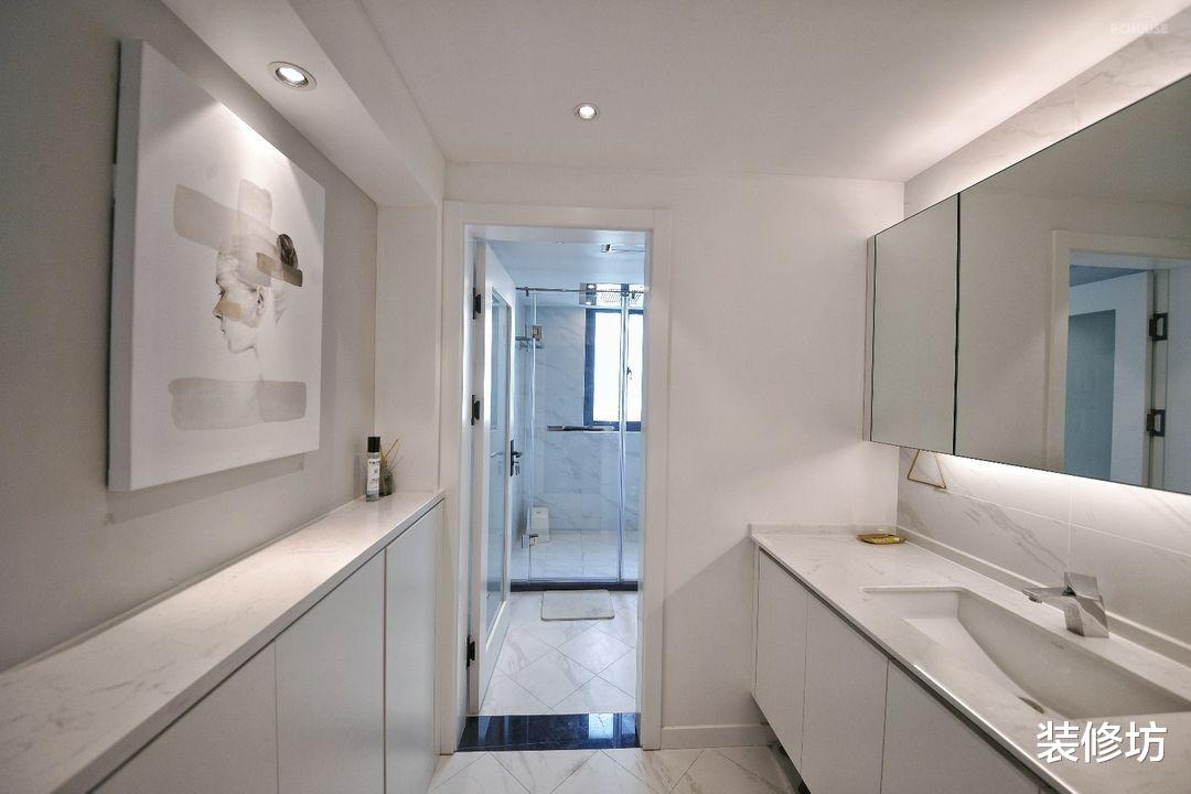 136㎡的现代北欧风,大胆运用颜色,让空间拥有新的可能