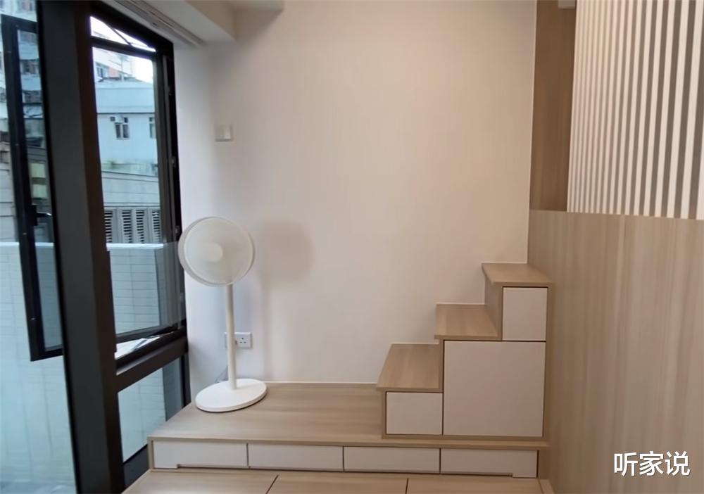 29岁的她买下18㎡“纳米楼”,利用3米层高做夹层卧室,独居太爽