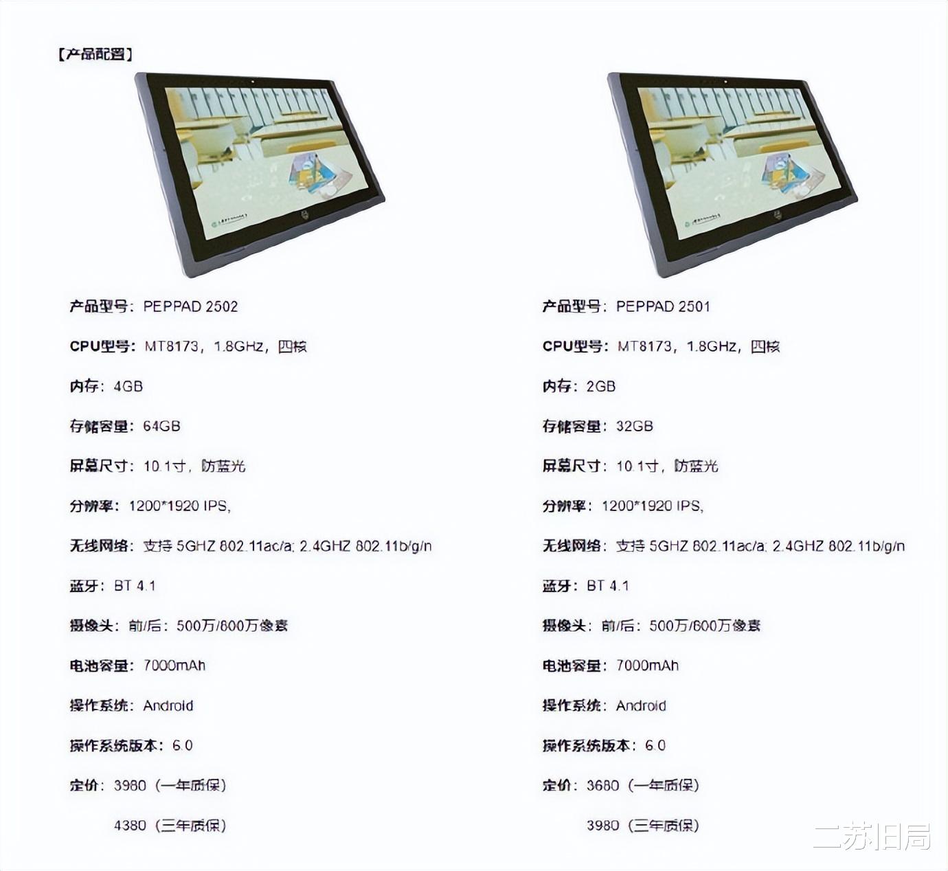 CPU|人教Pad定价超4000元：搭载7年前处理器 顶配4+64G