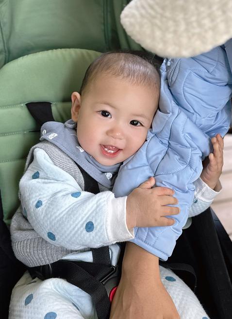 颜丹晨|颜丹晨：初为人母会育儿，小儿子还不到1周岁“就会拱手作揖啦”