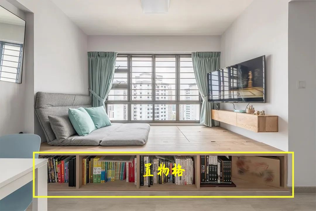 榻榻米越做越简，只要一张床，同时拥有“3功能”