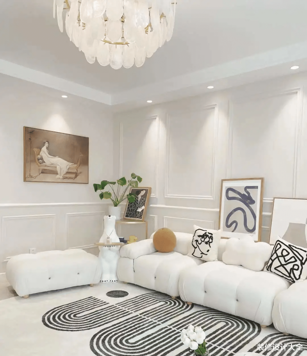 2022年背景墙用护墙板,一秒就变高级!