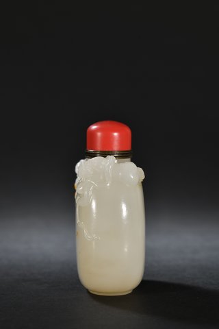 和田玉籽料|和田玉籽料天仙鼻烟壶