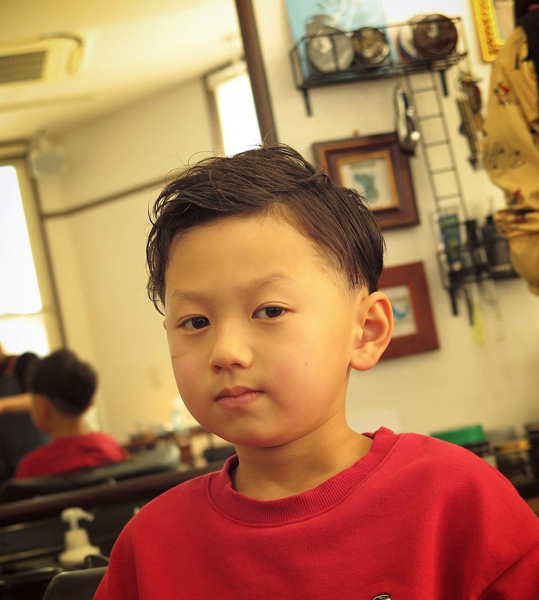 发型 六一小男孩发型13款,很火很帅气,喜欢的家长别错过