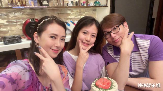 翁虹|翁虹夫妇为女儿庆生，一家人全是高颜值，15岁小水晶身高近一米七