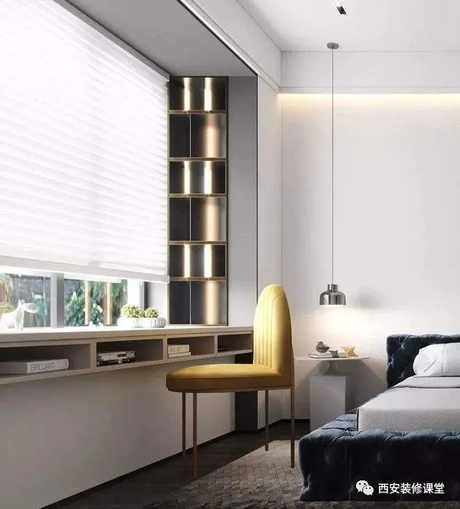 飘窗变书桌,要不太浪费了