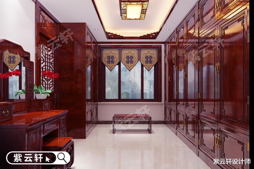 中式风格装修别墅,雅韵自生,传承又生新意