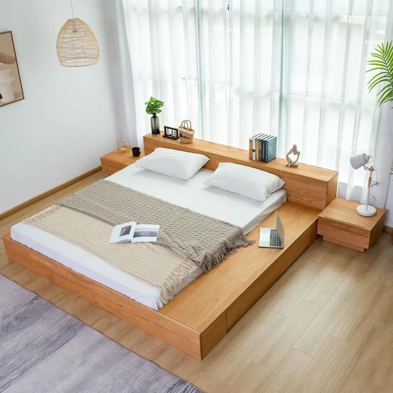 双人床不兴了,新式“地台床”一出,整洁美观,节省空间,特实用!