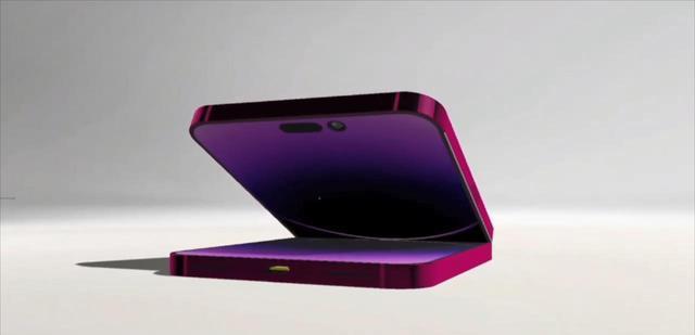 iPhone15Pro折叠屏概念机：前后双屏+四筒镜头，副屏关键时刻救命